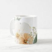 Cute modern farmhouse Mug teacup コーヒーマグカップ (正面左)