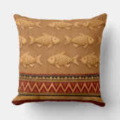 Cute Modern Fish Throw Pillow クッション (正面)