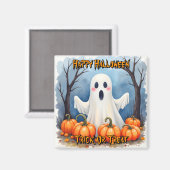 Cute Modern Halloween Spooky Collection マグネット (正面/裏面)