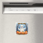 Cute Modern Halloween Spooky Collection マグネット (インサイチュ (食洗機))