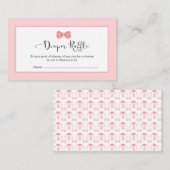 Cute Modern Pink Tutu Ballerina Ballet Girl  エンクロージャーカード (正面/裏面)