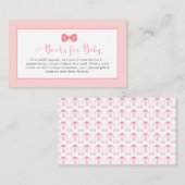 Cute Modern Pink Tutu Ballerina Ballet Girl エンクロージャーカード (正面/裏面)