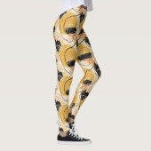 Cute Modern tiled pattern レギンス (右)