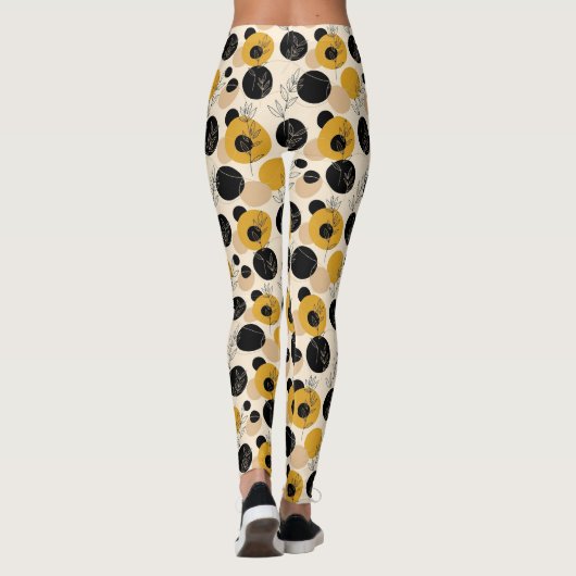 Cute Modern tiled pattern  レギンス (裏面)
