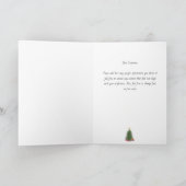 Cute Mom and Dad Christmas Folded Holiday Card シーズンカード (内部)