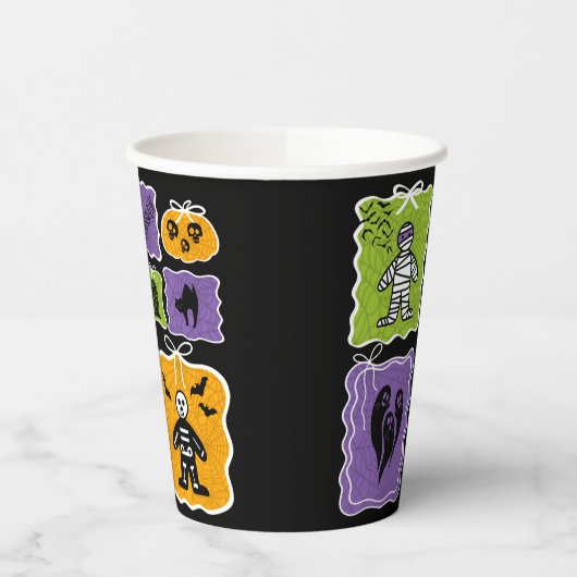 Cute Mommy Coquette Halloween 紙コップ (左)