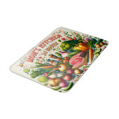 Cute Mom's kitchen word art  バスマット (アングル)