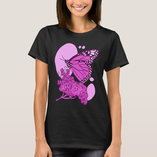 Cute Monarch Butterfly for Women Tシャツ (正面)