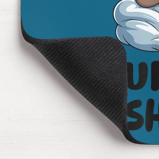 Cute Monkey Couple This Is Our Cuddle  マウスパッド (コーナー)