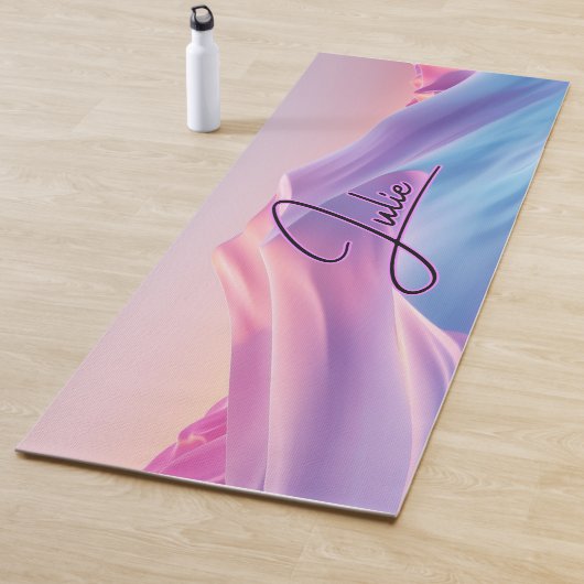  Cute Monogrammed Colorful Pattern ヨガマット (インサイチュ)