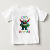 Cute Monster ベビーTシャツ (正面)