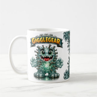 Cute Monster called "Giggle Gear" コーヒーマグカップ