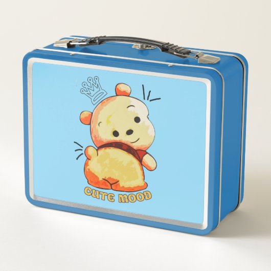 Cute Mood Cartoon Bear Metal Lunchbox メタルランチボックス (裏面)