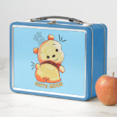 Cute Mood Cartoon Bear Metal Lunchbox メタルランチボックス (インサイチュ)