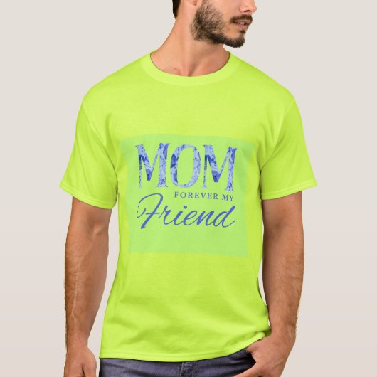 Cute Mother’s Day Gift T-Shirt – Bright NeoT-Shirt Tシャツ (正面)