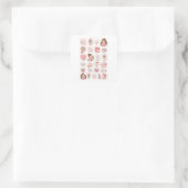 Cute Mother’s Day Stickers Sheet スクエアシール (バッグ)