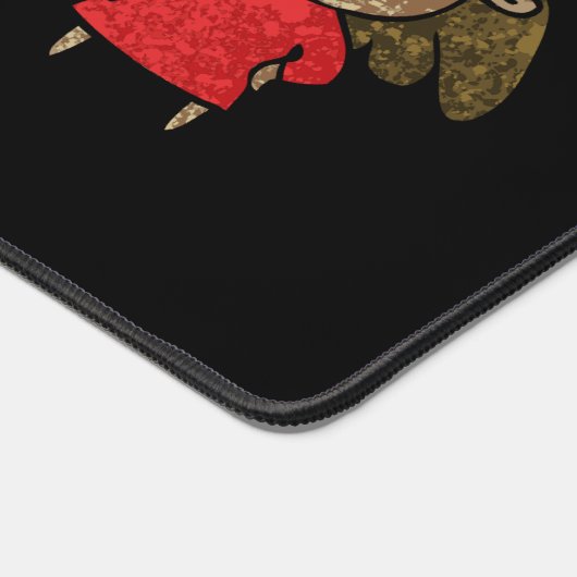 Cute Motivation Desk Mat デスクマット (コーナー)