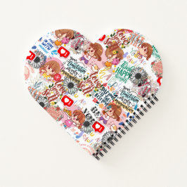 Cute Motivational – Positive Quote Kawaii  ノートブック