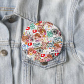 Cute Motivational – Positive Quote Kawaii  缶バッジ (インサイチュ)