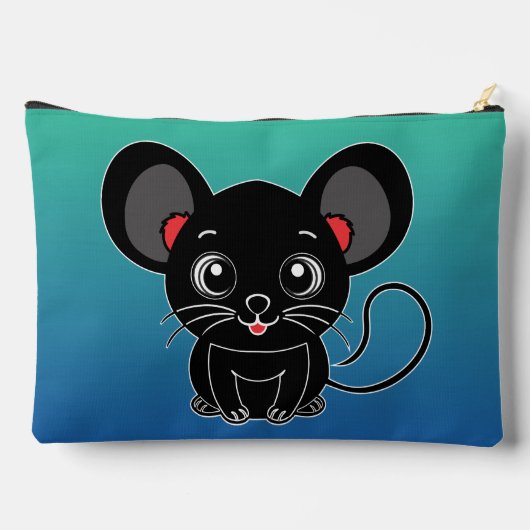 Cute Mouse アクセサリーポーチ (裏面)