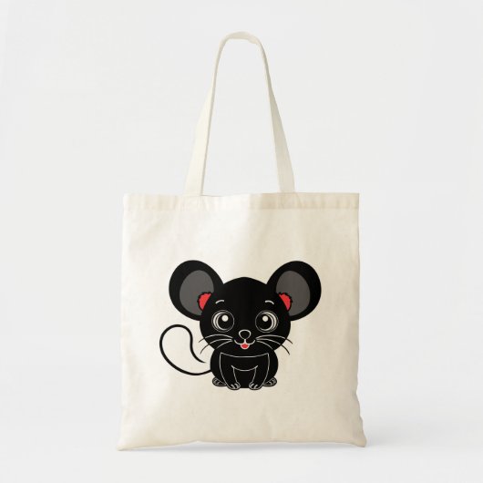 Cute Mouse トートバッグ (正面)