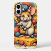 Cute Mouse iPhone / iPad case Case-Mate iPhoneケース (裏面)