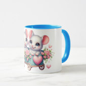 Cute Mouse mug マグカップ (正面右)