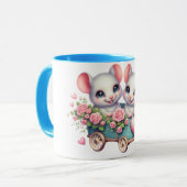 Cute Mouse mug マグカップ (正面左)