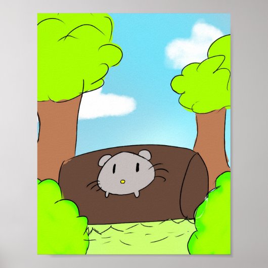 Cute, mouse poster  ポスター (正面)