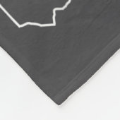 Cute Mpy Frog Japanese Ink - Traditional Art Humor フリースブランケット (角)