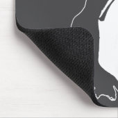 Cute Mpy Frog Japanese Ink - Traditional Art Humor マウスパッド (コーナー)