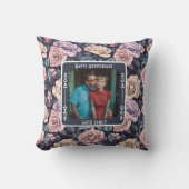 Cute Mr And Mrs Vow Renewal Throw Pillow  クッション (正面)