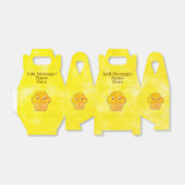 Cute Muffin Drawing Custom Name フェイバーボックス (折り畳みなし)