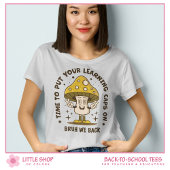 Cute Mushroom Character Elementary Teacher Team Tシャツ
