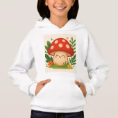 Cute Mushroom Hoodie for Kids (正面)