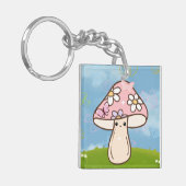 Cute Mushroom Keychain キーホルダー (正面左)