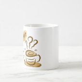 Cute My Coffee Cozy Aesthetic Coffee Lover Design コーヒーマグカップ (中央)