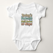 Cute Nap Time Baby Bodysuit ベビーボディスーツ (正面)