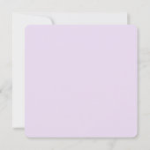 Cute Narwhal fish Pattern Watercolor Under the Sea セーブザデート (裏面)