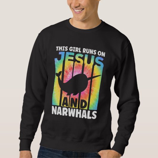 Cute Narwhal Outfit for Narwhal Lovers Apparel Wom スウェットシャツ (正面)