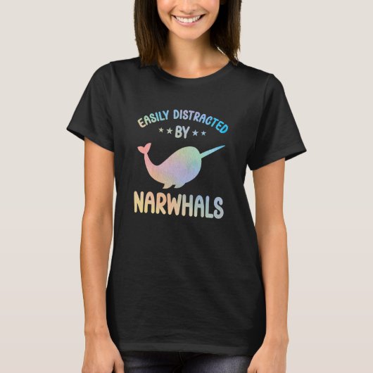Cute Narwhal Outfit for Narwhal Lovers Apparel Wom Tシャツ (正面)