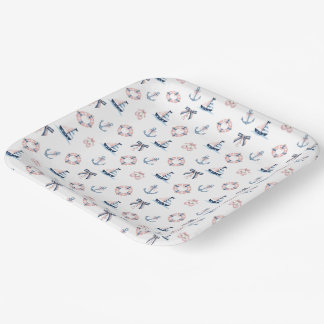 Cute Nautical and Coquette Infusion! ペーパープレート