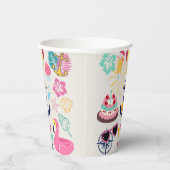 Cute Nautical Birthday 紙コップ (右)