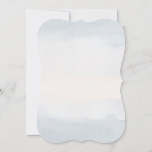 Cute Nautical Boy Baby Shower Invitation 招待状 (裏面)