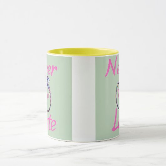 Cute Never Too Late  マグカップ (中央)