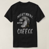 Cute Nightmare Before Coffee Halloween Funny Mug G Tシャツ (デザイン正面)