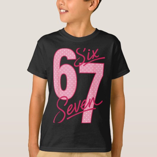 Cute Nk 67 Valentine Six Seven Funny Meme Women Gi Tシャツ (正面)