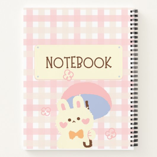 cute notebook  ノートブック (裏面)