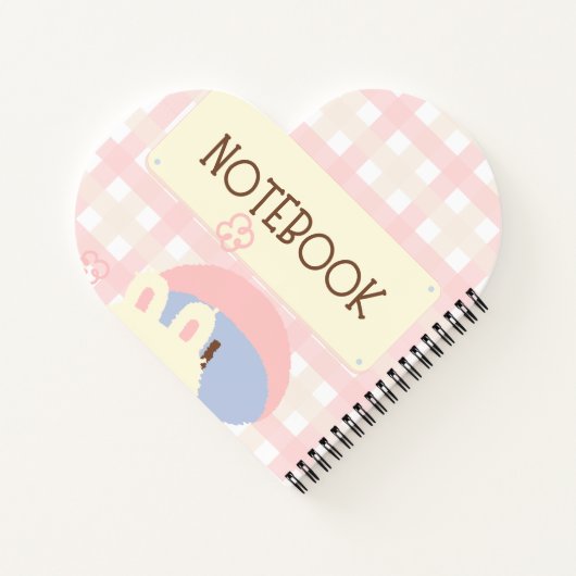 cute notebook ノートブック (裏面)