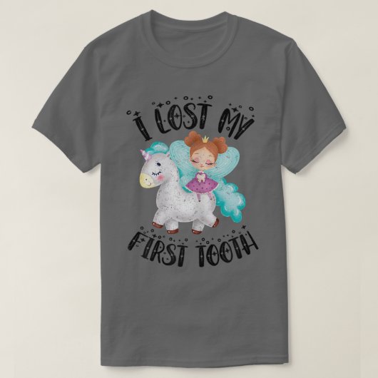 Cute Novelty I Lost My First Baby Tooth Out Fairy  Tシャツ (デザイン正面)